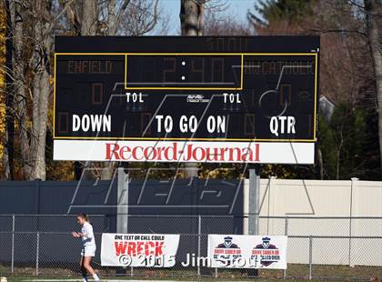 Thumbnail 1 in Enfield vs. Northwest Catholic (CIAC Class M Final) photogallery.