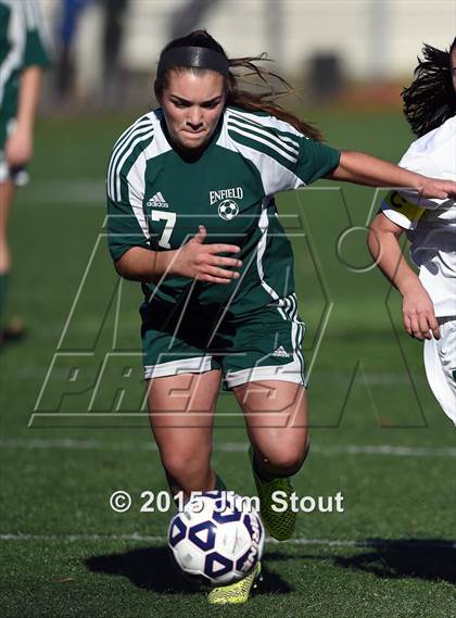 Thumbnail 1 in Enfield vs. Northwest Catholic (CIAC Class M Final) photogallery.