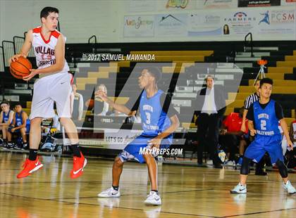 Thumbnail 1 in Village Christian vs. North Hollywood (West Valley Tip-Off) photogallery.