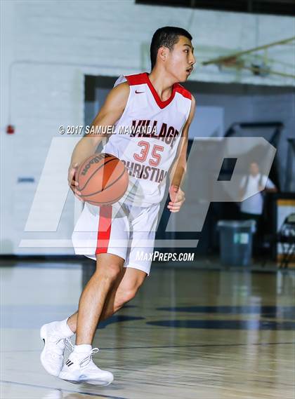 Thumbnail 3 in Village Christian vs. North Hollywood (West Valley Tip-Off) photogallery.