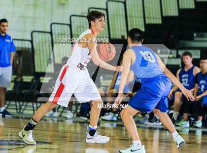 Thumbnail 2 in Village Christian vs. North Hollywood (West Valley Tip-Off) photogallery.