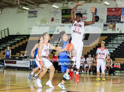Thumbnail 1 in Village Christian vs. North Hollywood (West Valley Tip-Off) photogallery.