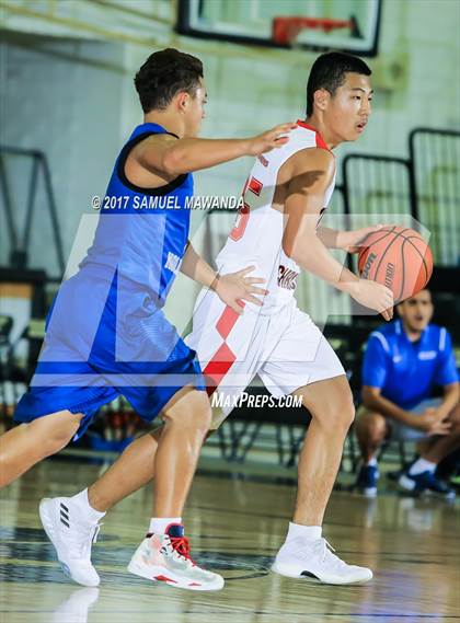 Thumbnail 1 in Village Christian vs. North Hollywood (West Valley Tip-Off) photogallery.