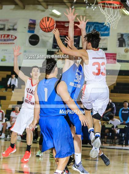 Thumbnail 3 in Village Christian vs. North Hollywood (West Valley Tip-Off) photogallery.
