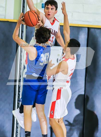 Thumbnail 3 in Village Christian vs. North Hollywood (West Valley Tip-Off) photogallery.