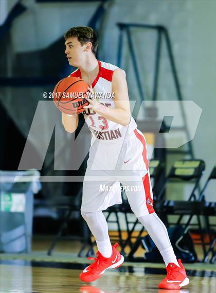 Thumbnail 1 in Village Christian vs. North Hollywood (West Valley Tip-Off) photogallery.