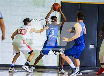 Thumbnail 3 in Village Christian vs. North Hollywood (West Valley Tip-Off) photogallery.