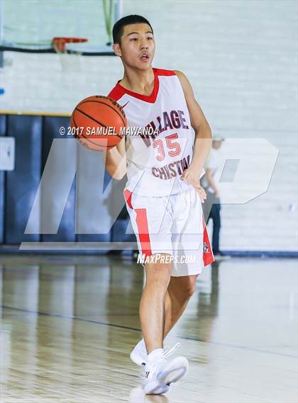 Thumbnail 1 in Village Christian vs. North Hollywood (West Valley Tip-Off) photogallery.