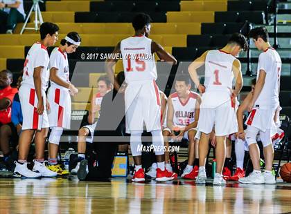 Thumbnail 1 in Village Christian vs. North Hollywood (West Valley Tip-Off) photogallery.