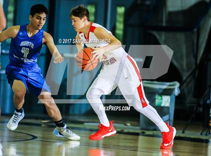 Thumbnail 2 in Village Christian vs. North Hollywood (West Valley Tip-Off) photogallery.