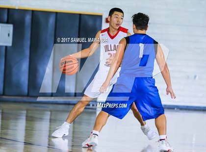 Thumbnail 3 in Village Christian vs. North Hollywood (West Valley Tip-Off) photogallery.