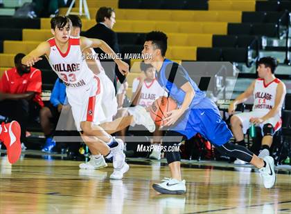 Thumbnail 1 in Village Christian vs. North Hollywood (West Valley Tip-Off) photogallery.