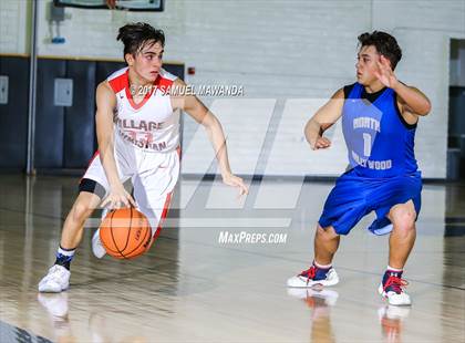 Thumbnail 2 in Village Christian vs. North Hollywood (West Valley Tip-Off) photogallery.