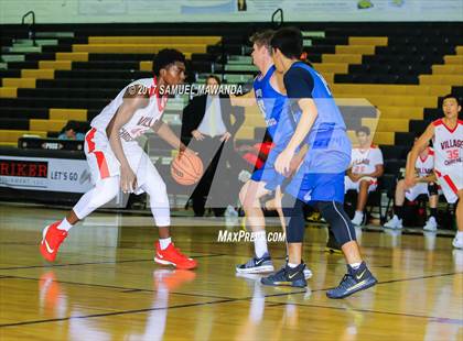 Thumbnail 2 in Village Christian vs. North Hollywood (West Valley Tip-Off) photogallery.