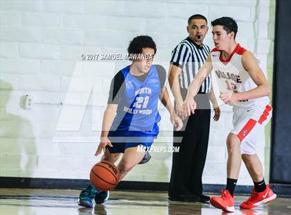 Thumbnail 3 in Village Christian vs. North Hollywood (West Valley Tip-Off) photogallery.