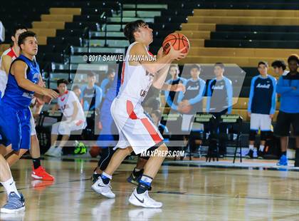 Thumbnail 3 in Village Christian vs. North Hollywood (West Valley Tip-Off) photogallery.