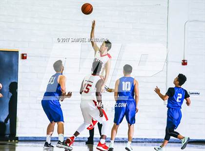 Thumbnail 2 in Village Christian vs. North Hollywood (West Valley Tip-Off) photogallery.