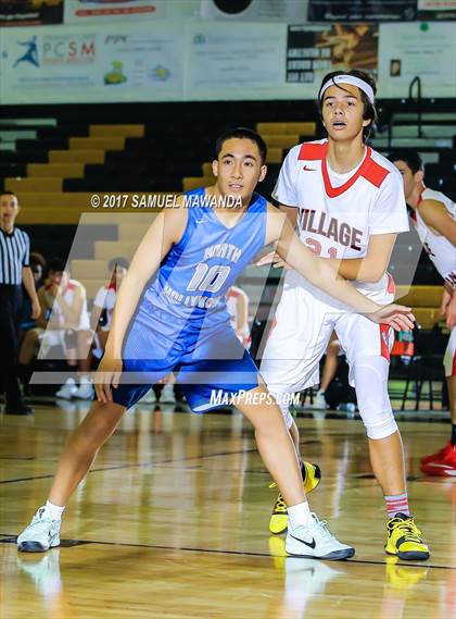 Thumbnail 3 in Village Christian vs. North Hollywood (West Valley Tip-Off) photogallery.