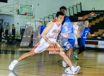 Thumbnail 1 in Village Christian vs. North Hollywood (West Valley Tip-Off) photogallery.