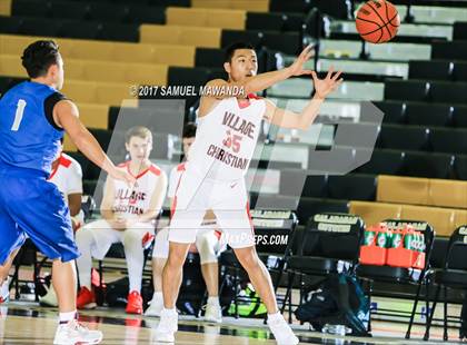 Thumbnail 2 in Village Christian vs. North Hollywood (West Valley Tip-Off) photogallery.