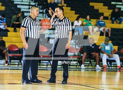 Thumbnail 2 in Village Christian vs. North Hollywood (West Valley Tip-Off) photogallery.