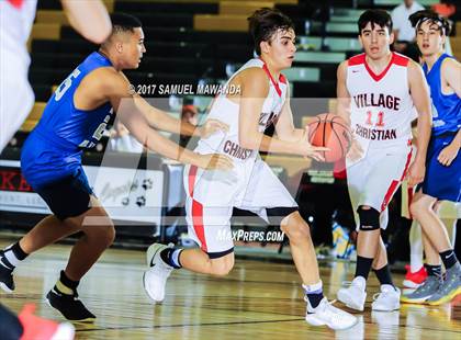 Thumbnail 2 in Village Christian vs. North Hollywood (West Valley Tip-Off) photogallery.
