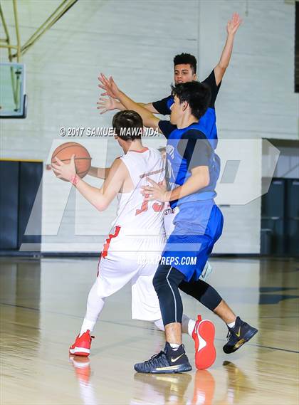 Thumbnail 3 in Village Christian vs. North Hollywood (West Valley Tip-Off) photogallery.