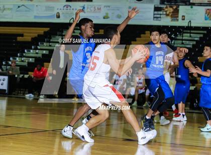 Thumbnail 2 in Village Christian vs. North Hollywood (West Valley Tip-Off) photogallery.