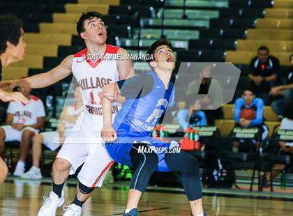 Thumbnail 3 in Village Christian vs. North Hollywood (West Valley Tip-Off) photogallery.