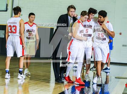 Thumbnail 3 in Village Christian vs. North Hollywood (West Valley Tip-Off) photogallery.