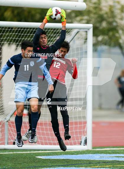 Thumbnail 1 in Burroughs @ Crescenta Valley (CV Winter Classic Final) photogallery.