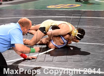 Thumbnail 1 in CIF State Wrestling Championships (Round 1) photogallery.