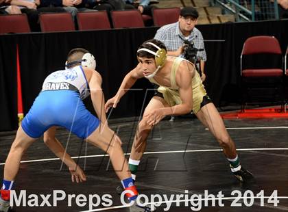 Thumbnail 3 in CIF State Wrestling Championships (Round 1) photogallery.