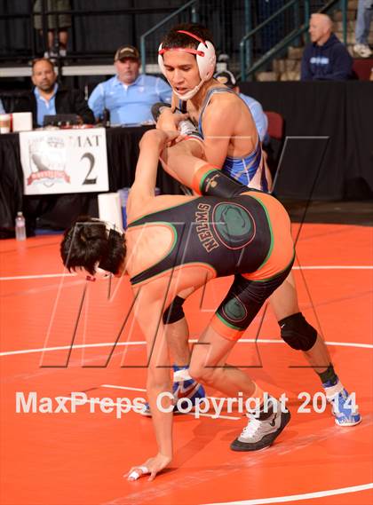 Thumbnail 1 in CIF State Wrestling Championships (Round 1) photogallery.