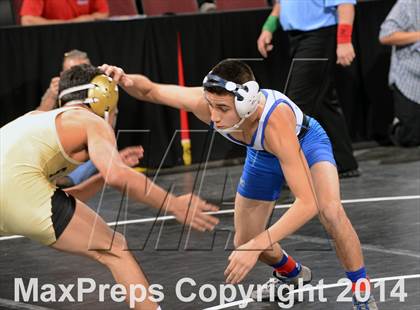 Thumbnail 2 in CIF State Wrestling Championships (Round 1) photogallery.