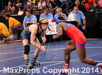 Thumbnail 1 in CIF State Wrestling Championships (Round 1) photogallery.