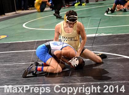 Thumbnail 1 in CIF State Wrestling Championships (Round 1) photogallery.