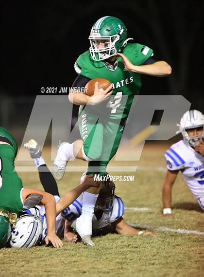Thumbnail 1 in Woodland @ Gore (OSSAA Round 2 Playoff) photogallery.
