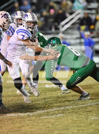 Thumbnail 2 in Woodland @ Gore (OSSAA Round 2 Playoff) photogallery.