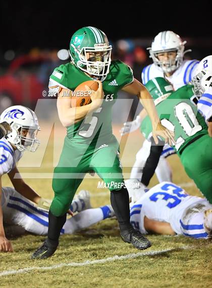 Thumbnail 1 in Woodland @ Gore (OSSAA Round 2 Playoff) photogallery.
