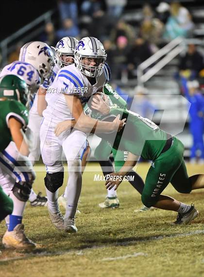 Thumbnail 3 in Woodland @ Gore (OSSAA Round 2 Playoff) photogallery.
