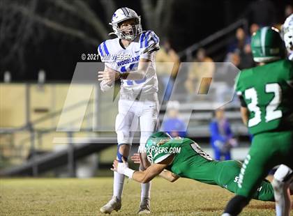 Thumbnail 1 in Woodland @ Gore (OSSAA Round 2 Playoff) photogallery.