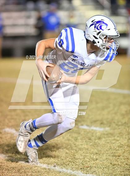 Thumbnail 3 in Woodland @ Gore (OSSAA Round 2 Playoff) photogallery.