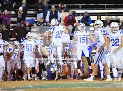 Thumbnail 1 in Woodland @ Gore (OSSAA Round 2 Playoff) photogallery.