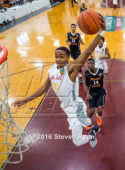 Thumbnail 1 in Oak Hill Academy vs. Wasatch Academy (DICK's National Tournament Quarterfinals)  photogallery.