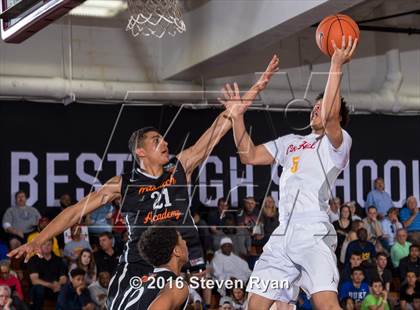 Thumbnail 1 in Oak Hill Academy vs. Wasatch Academy (DICK's National Tournament Quarterfinals)  photogallery.