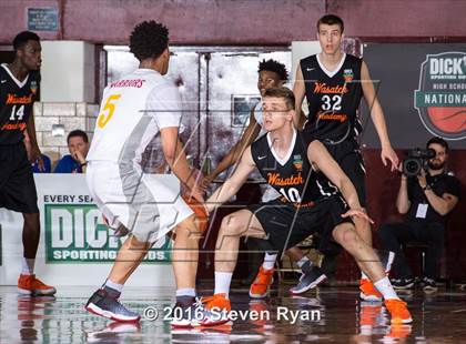 Thumbnail 3 in Oak Hill Academy vs. Wasatch Academy (DICK's National Tournament Quarterfinals)  photogallery.