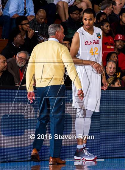 Thumbnail 1 in Oak Hill Academy vs. Wasatch Academy (DICK's National Tournament Quarterfinals)  photogallery.