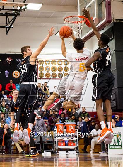 Thumbnail 1 in Oak Hill Academy vs. Wasatch Academy (DICK's National Tournament Quarterfinals)  photogallery.