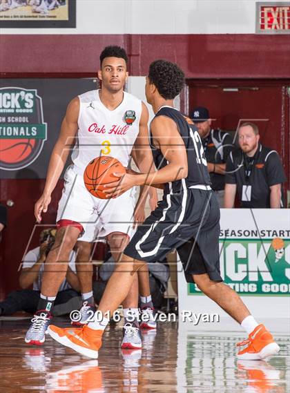 Thumbnail 1 in Oak Hill Academy vs. Wasatch Academy (DICK's National Tournament Quarterfinals)  photogallery.